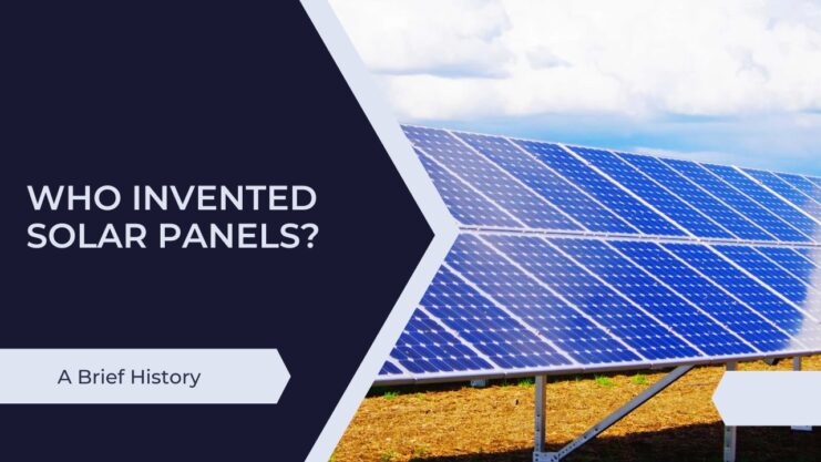 invented solar panels