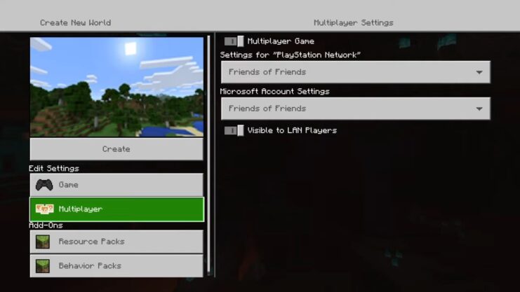 How to Play Minecraft Multiplayer on PS4