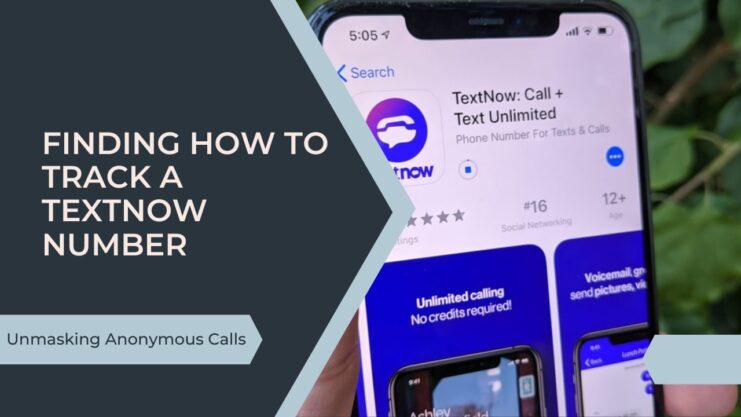 Can TextNow numbers be tracked?