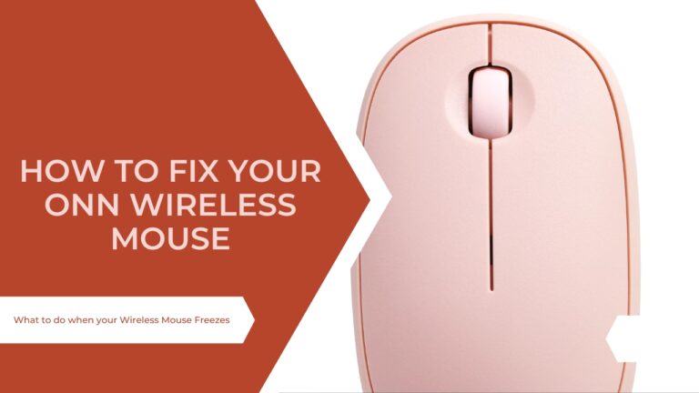 wireless mouse not working