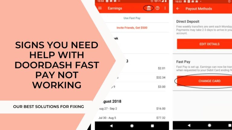 doordash pay fast