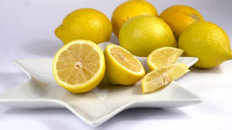 Lemon for skin